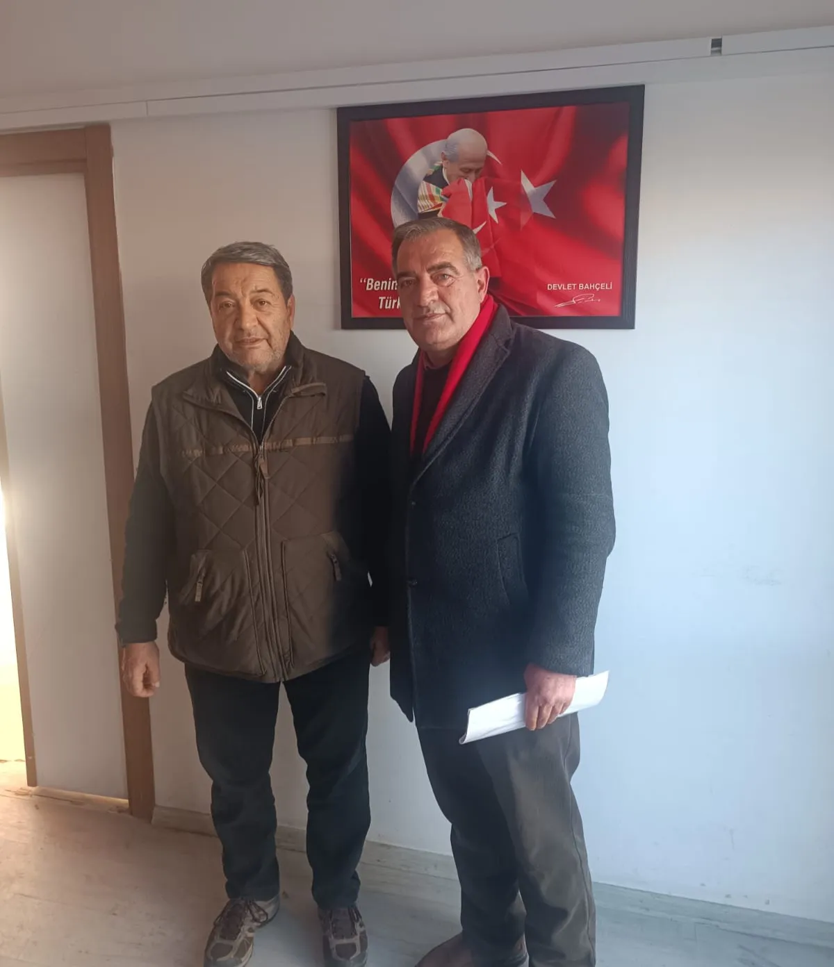 Depremzede Emeklilerin Talepleri MHP İl Başkanlığı’nda Gündeme Geldi