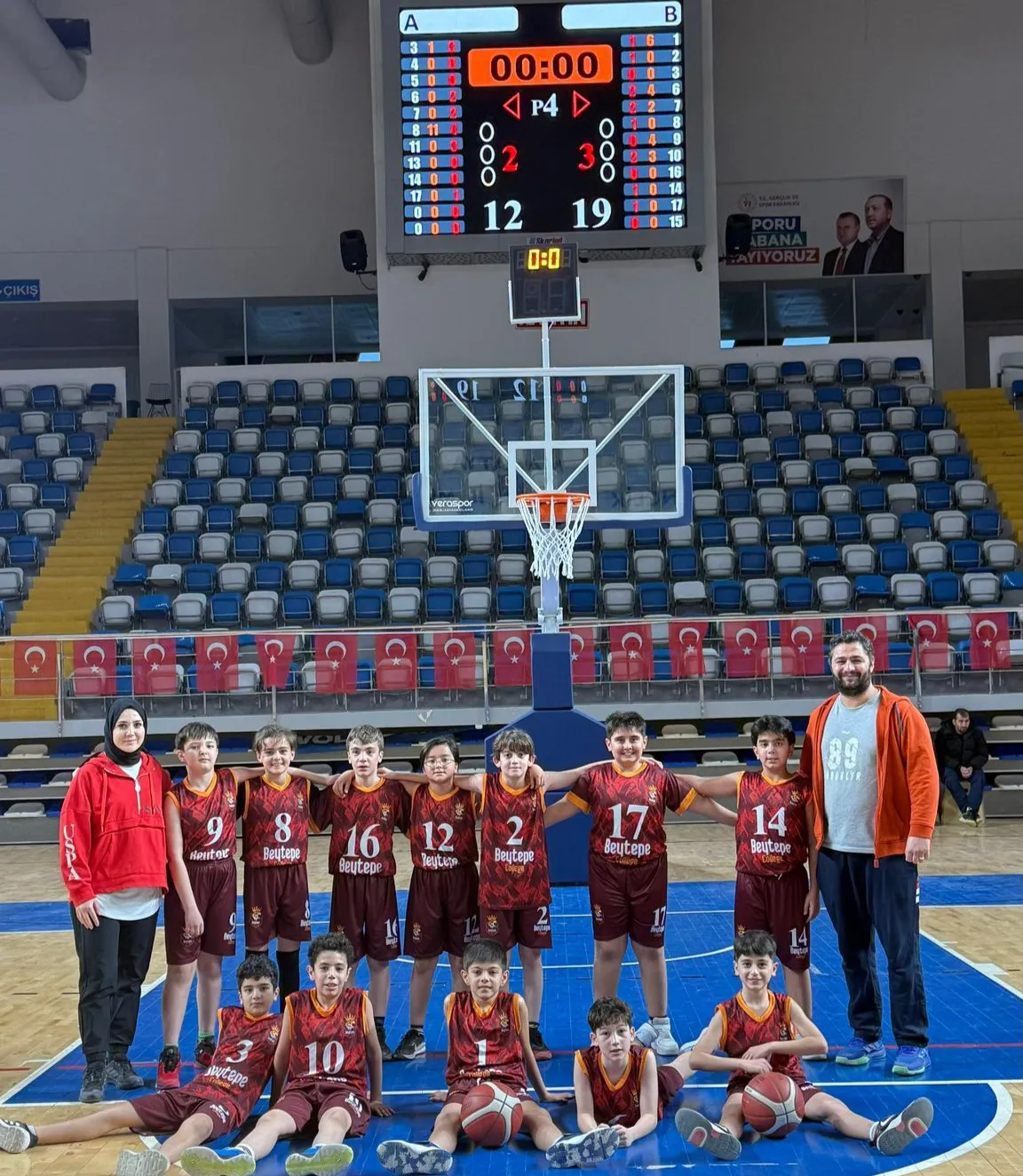 Beytepe Koleji Küçük Erkekler Basketbol’da İki Maçta İki Galibiyet