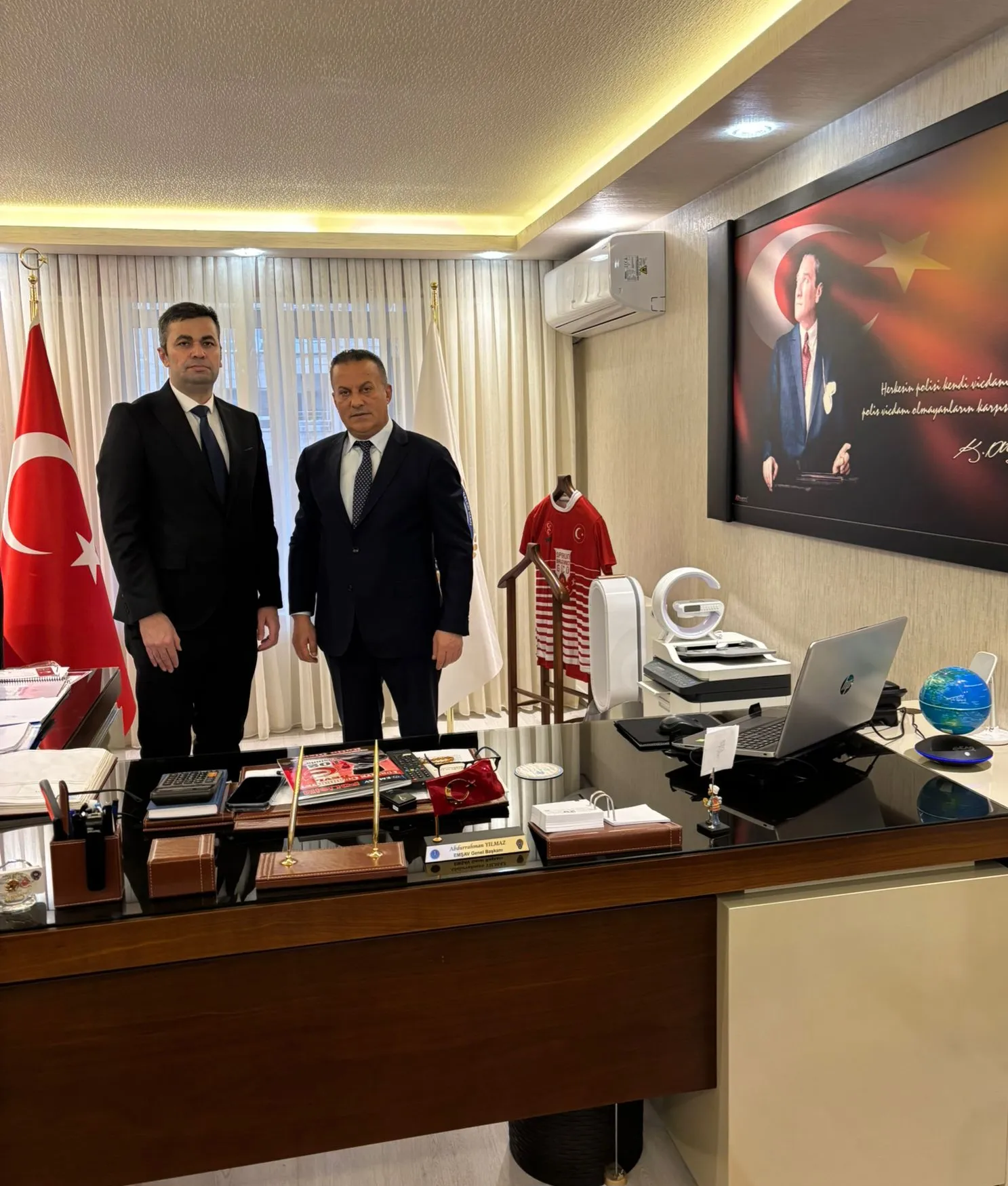 EMŞAV Malatya İl Başkanlığı’nda Yeni Dönem: Zeynal Selağzı Göreve Başladı