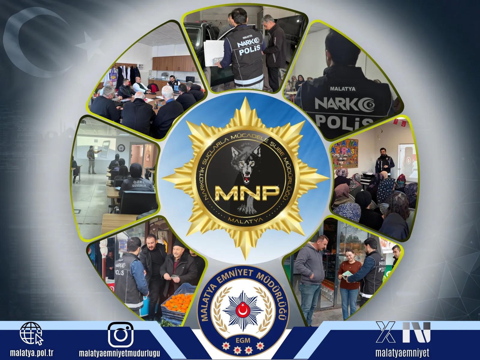 Uyuşturucuyla Mücadelede Gençlik ve Toplum Bilgilendiriliyor