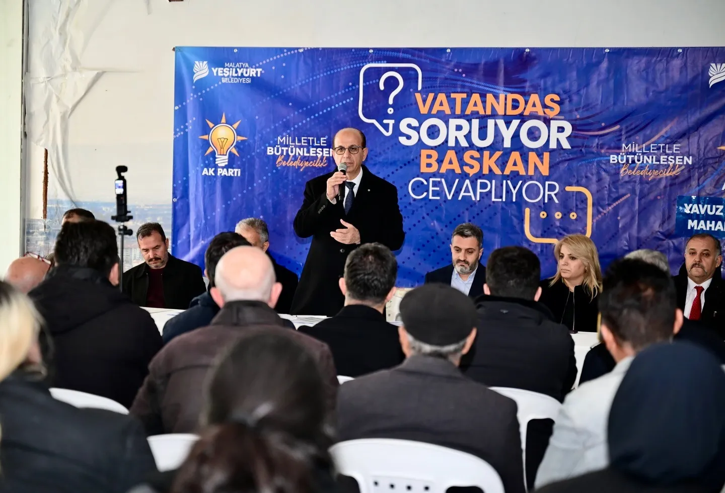 Yeşilyurt’ta “Vatandaş Soruyor, Başkan Cevaplıyor” Toplantısı