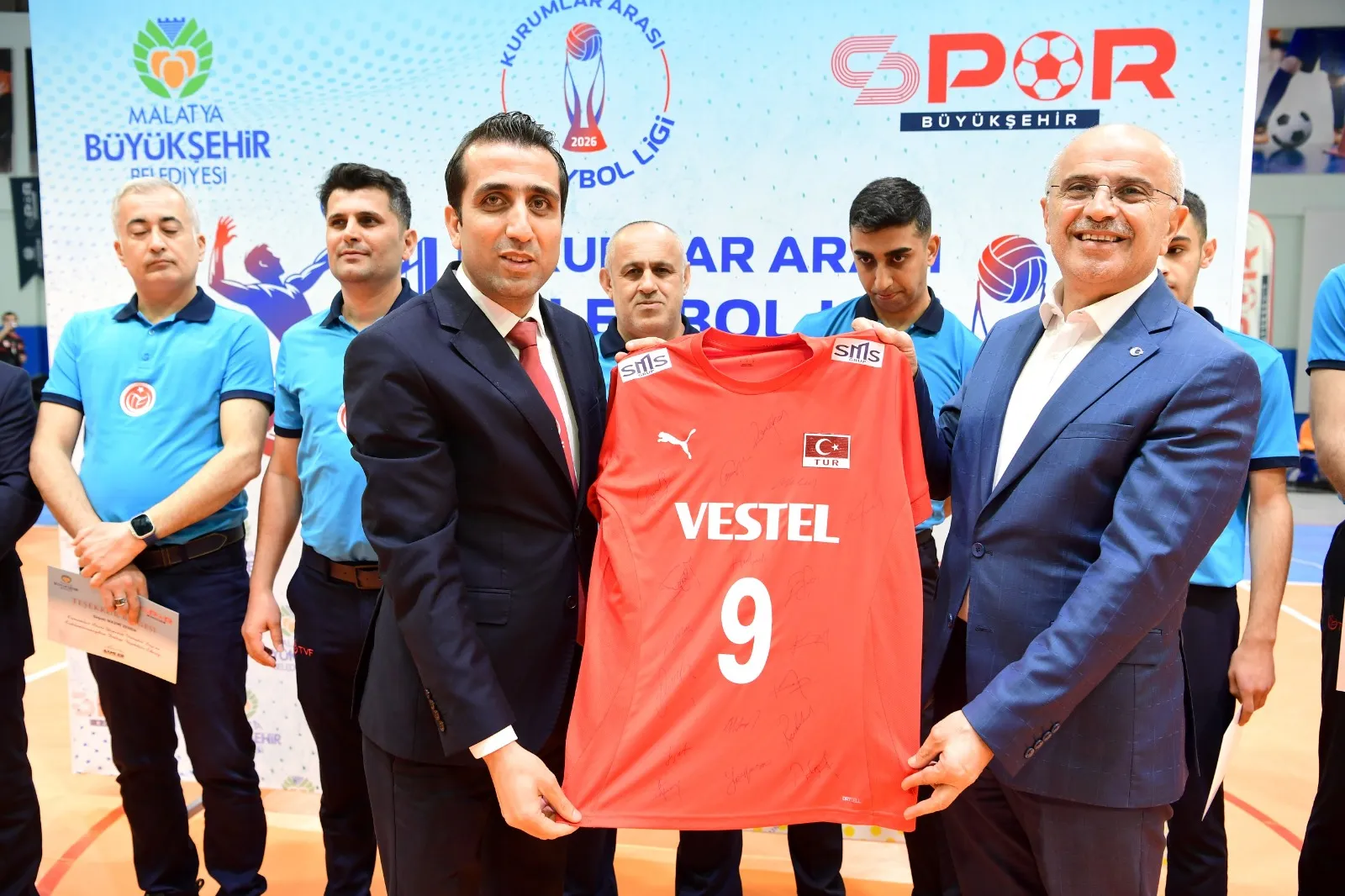 Malatya Kurumlar Arası Voleybol Ligi Şampiyonu Belli Oldu