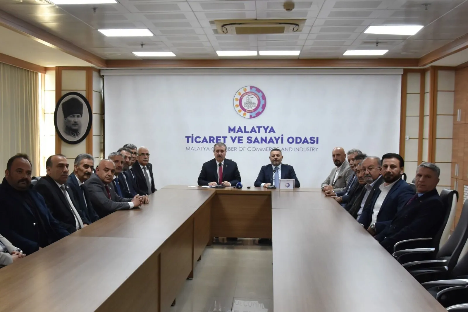 BBP Lideri Destici’den Malatya TSO’ya Ziyaret