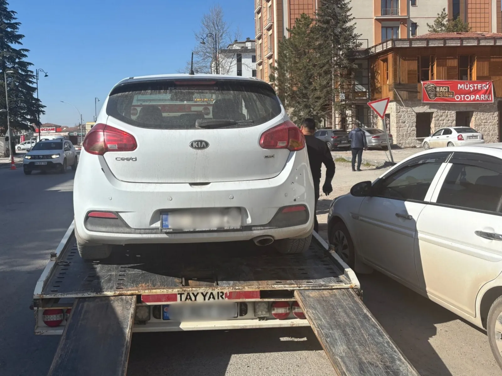 Yeşilyurt’ta Trafik Tartışması