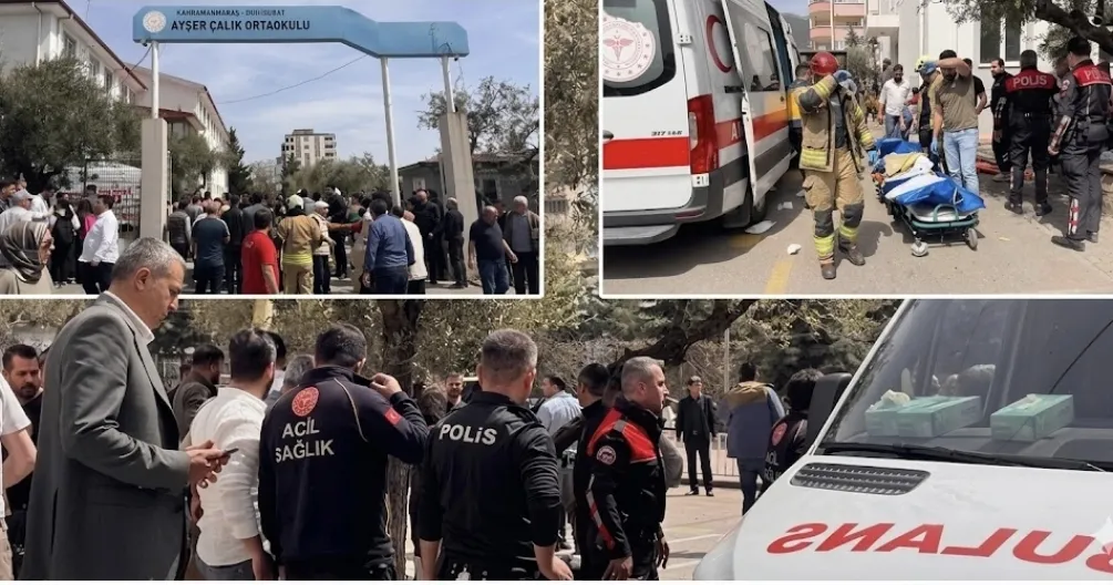 Kahramanmaraş’ta Okulda Silahlı Saldırı: 9 Can Kaybı