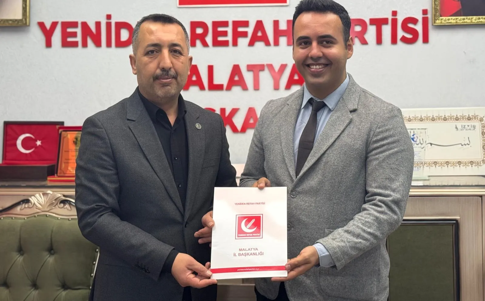 Yeniden Refah Partisi Malatya İl Gençlik Kolları Başkanlığına Bahadır Salman Atandı