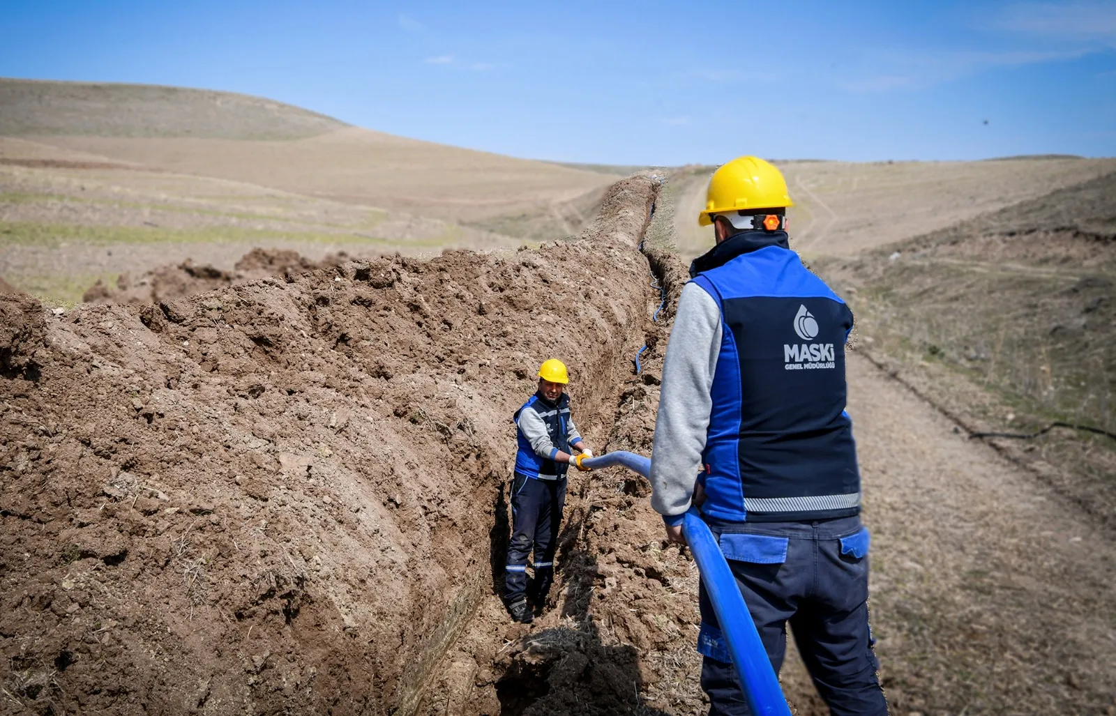 Arguvan Gümüşlü’de 1.500 Metrelik İçme Suyu Hattı Yenilendi