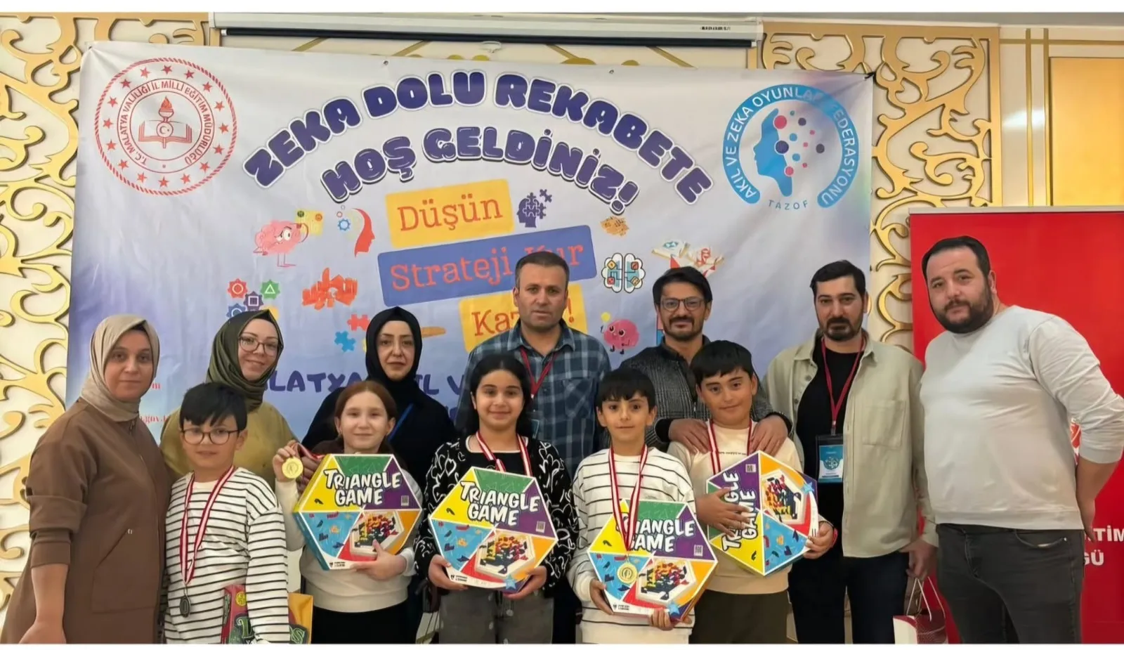 Darende Akıl Ve Zekâ Oyunlarında İl Birincilikleriyle Dikkat Çekti