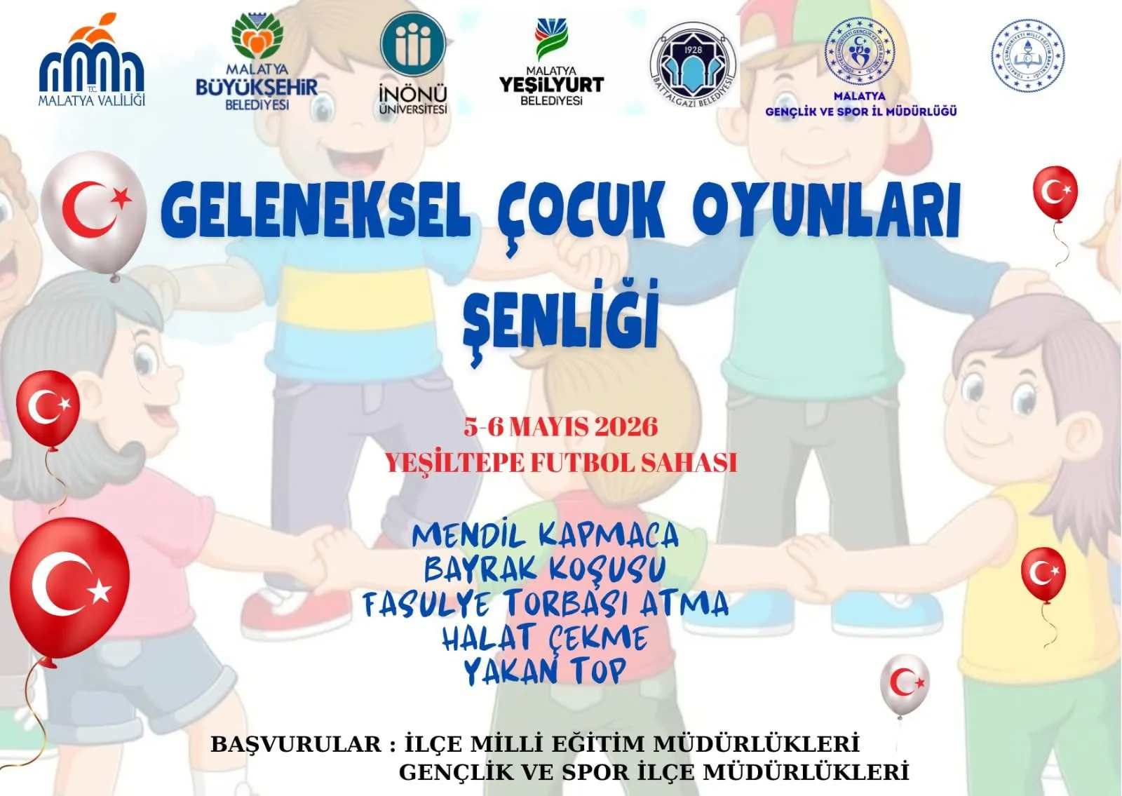 Malatya’da Çocuk Oyunları Şenliği İçin Hazırlık Toplantısı