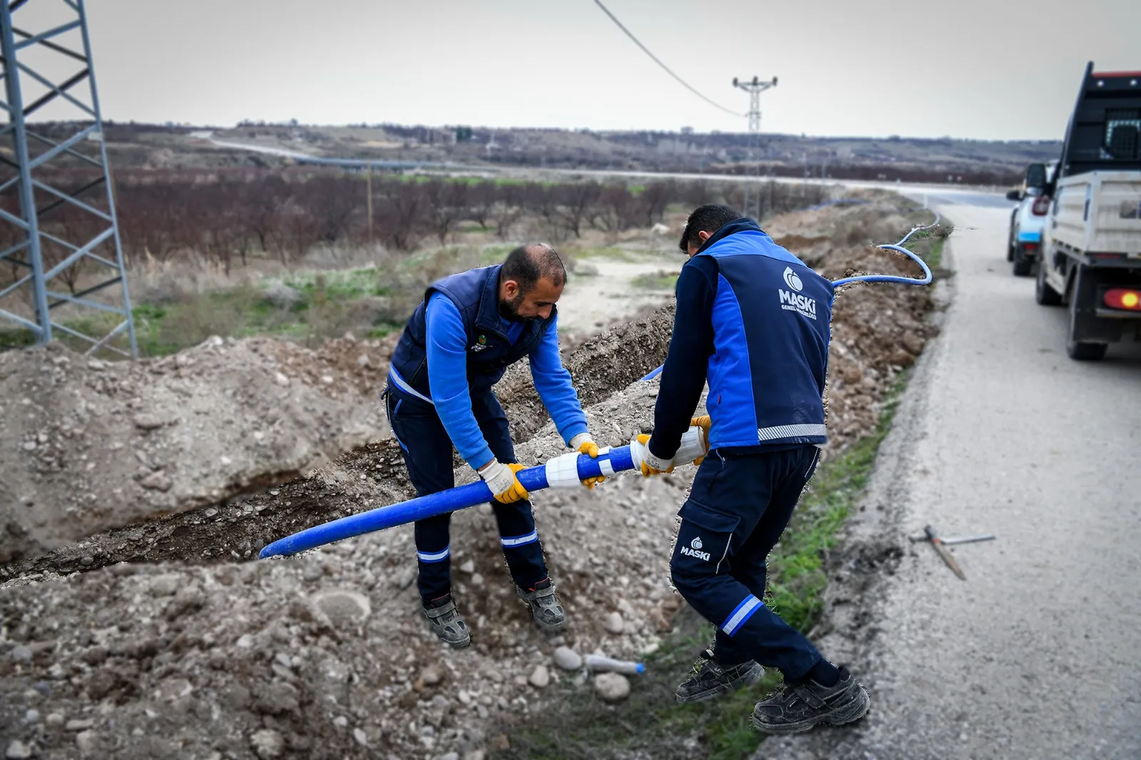 Yazıhan’da Su Sorunu 2700 Metrelik Hatla Çözüldü