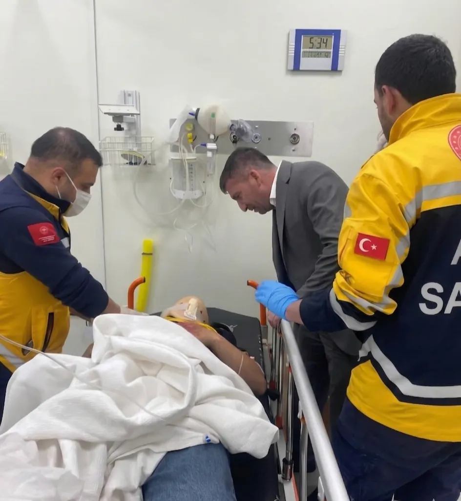 Malatya Yeşilyurtspor Taraftar Otobüsü Kayseri’de Şarampole Devrildi